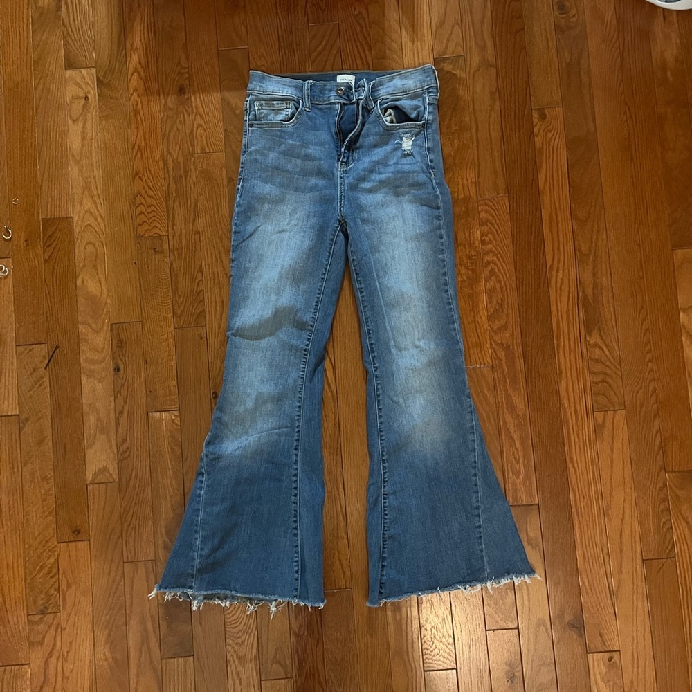 Women's Flared Blue Jeans Size 9/W29